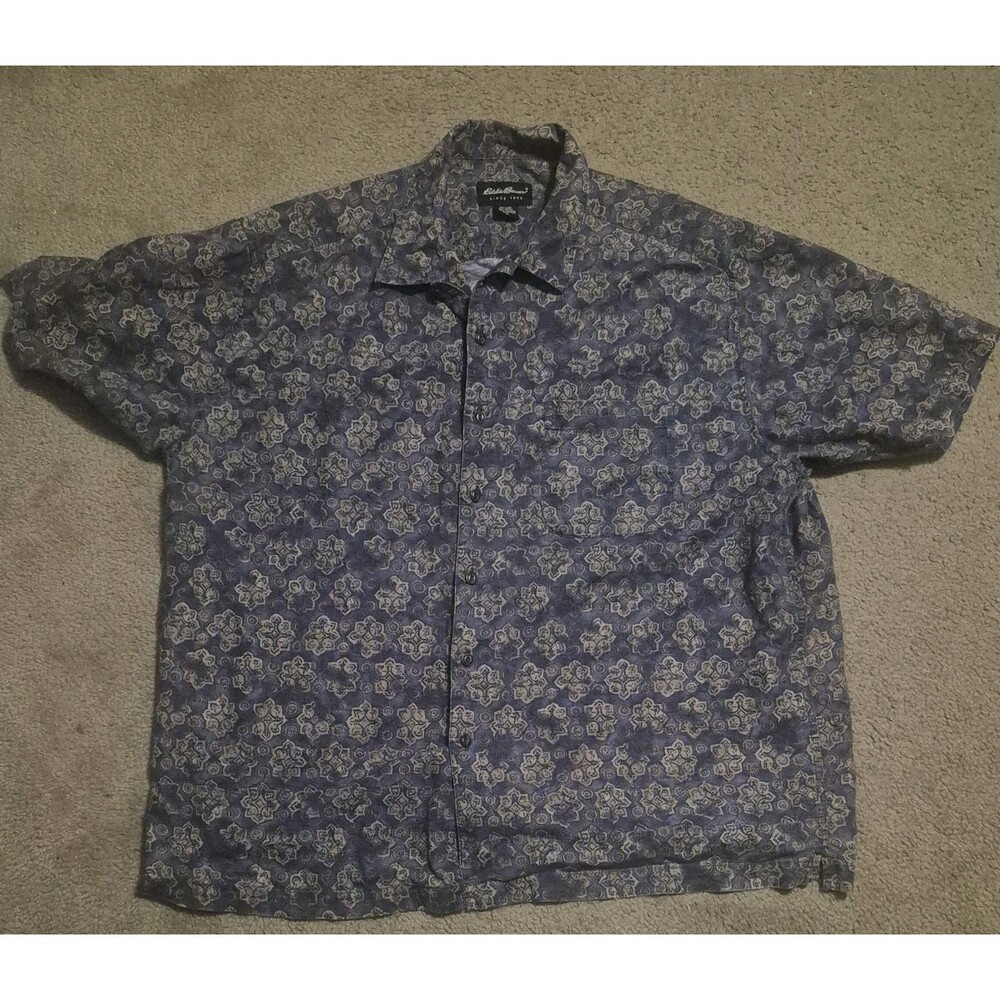 Eddie Bauer Men's Hawaiian Shirt Size XL